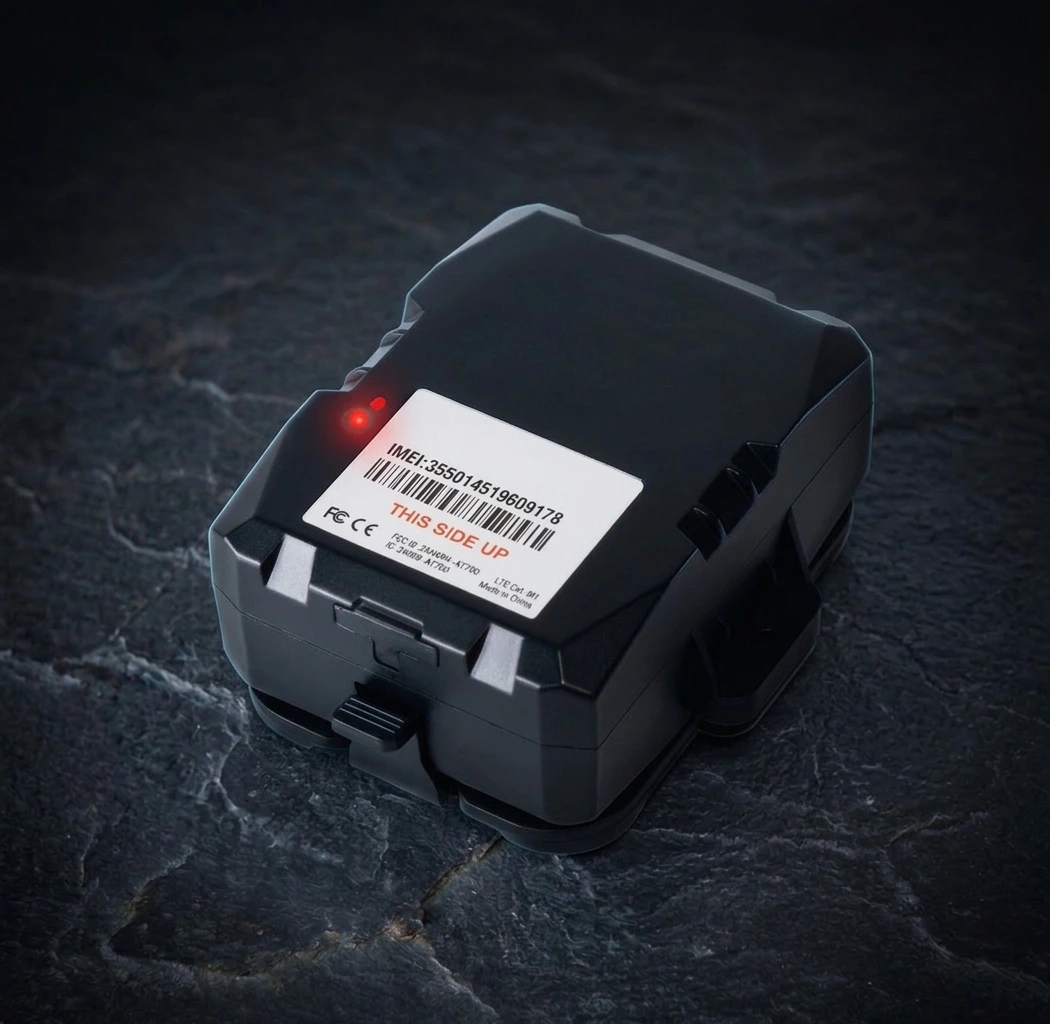 GPS BOSS G514 wire-free gps tracking device product render