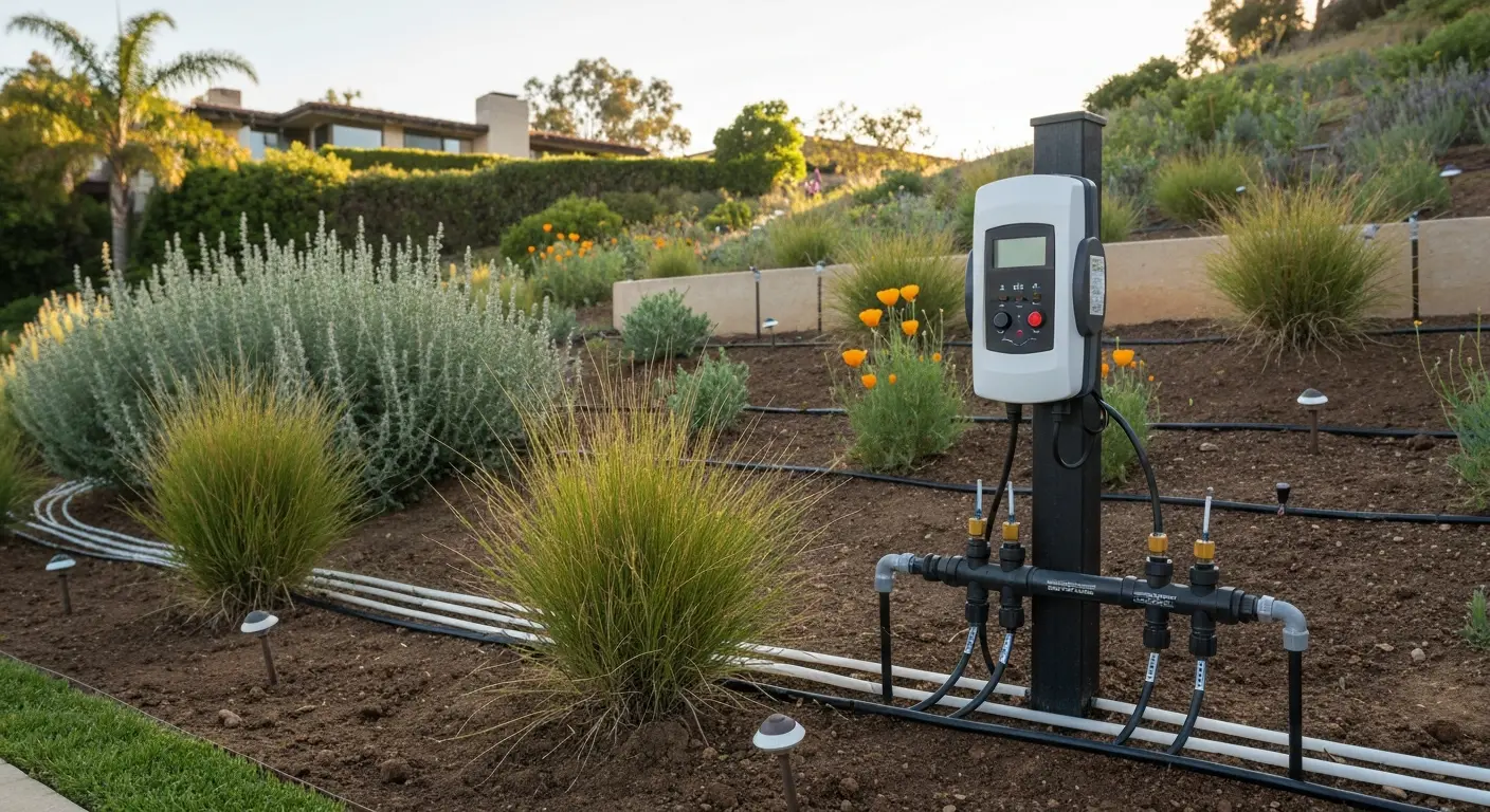 Smart irrigation and drainage system installation