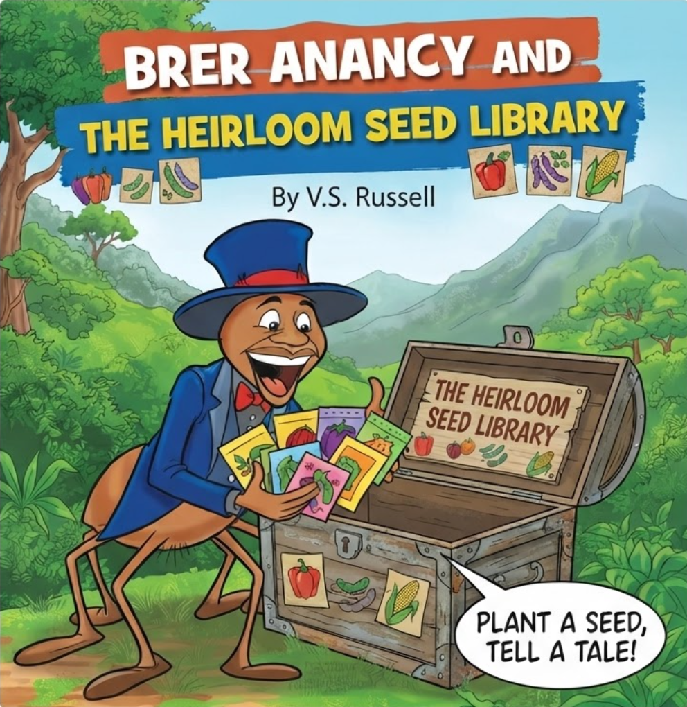 Brer Anancy and the Heirloom Seed Library book cover