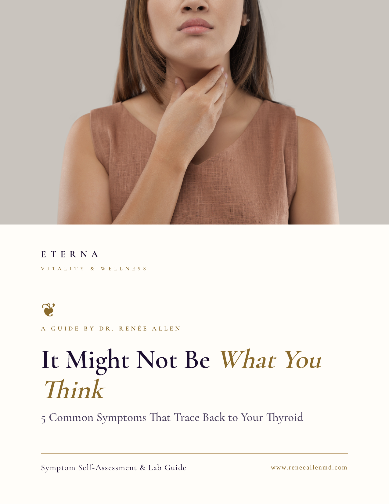 It Might Not Be What You Think — 5 Common Symptoms That Trace Back to Your Thyroid — cover
