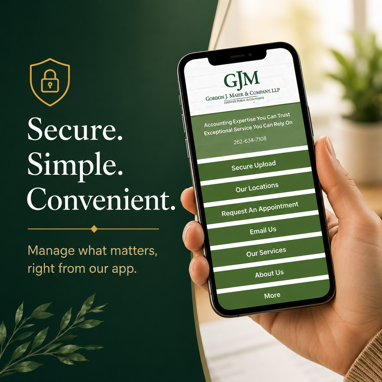 Stay Connected with GJM Wherever You Go