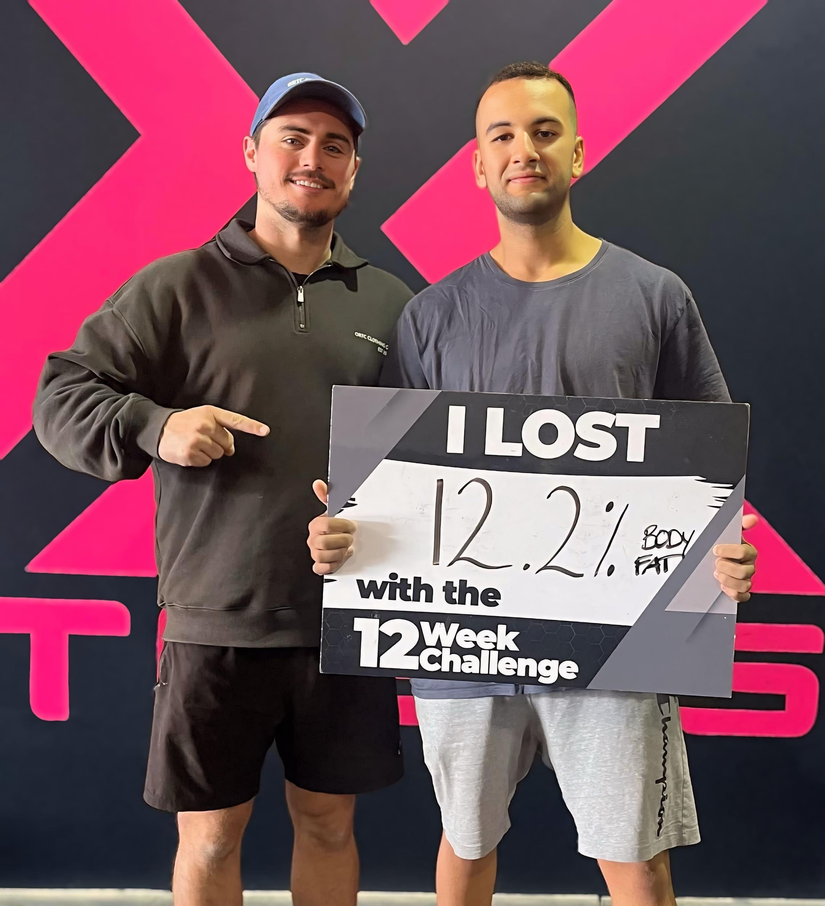 Client results at LX Fitness
