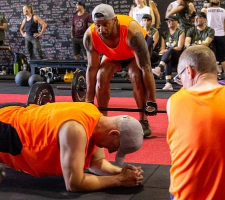 In-session training at LX Fitness
