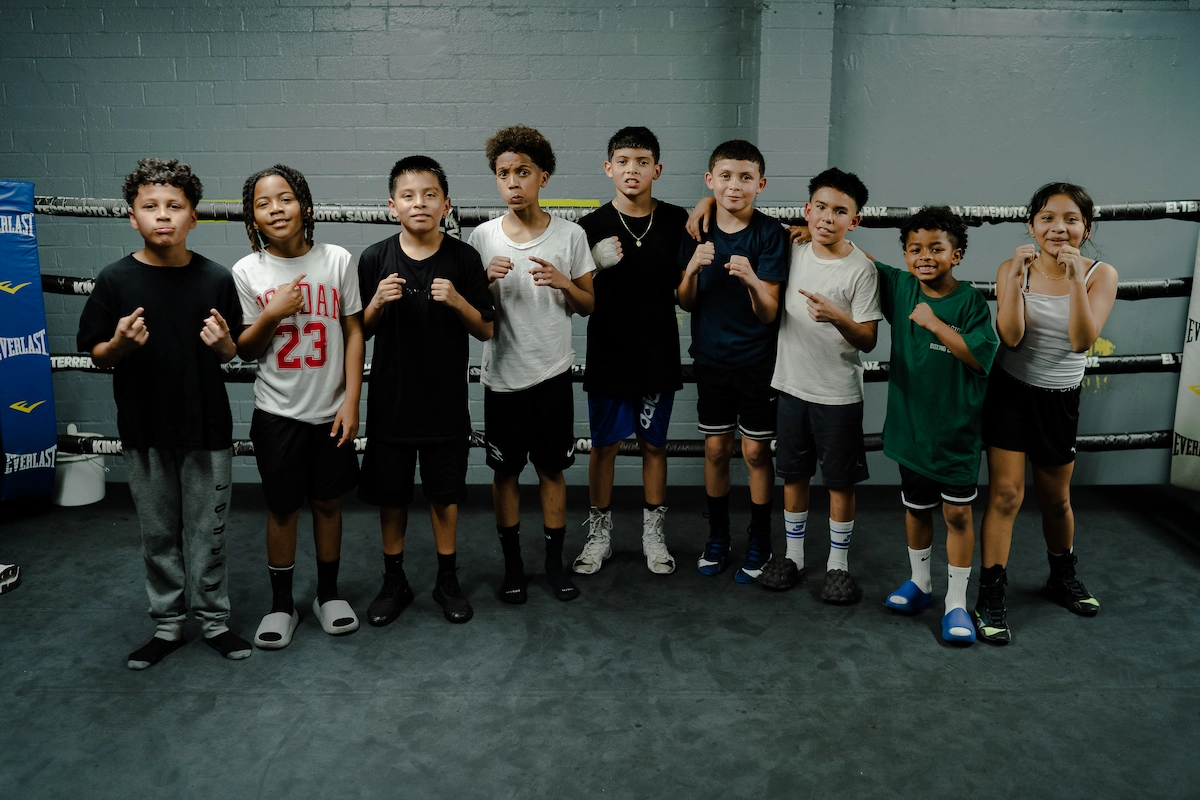 Youth Boxing Training Young kids training and boxing at GNG Boxing in Pomona
