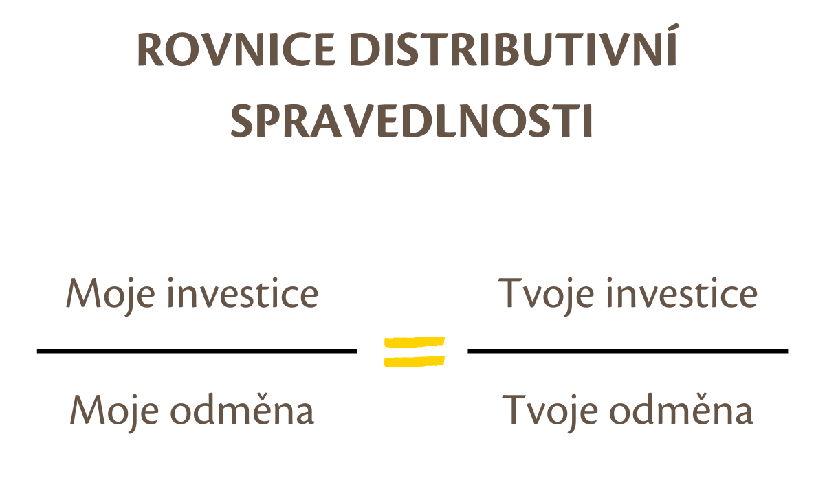 rovnice distributivni spravedlnosti rovnice distributivni spravedlnosti