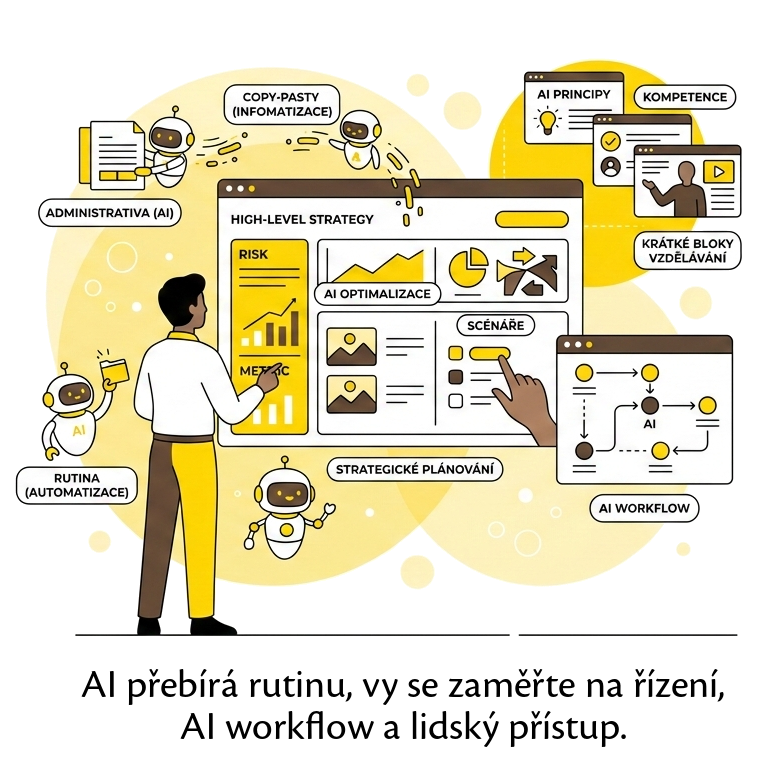 AI přebírá rutinu