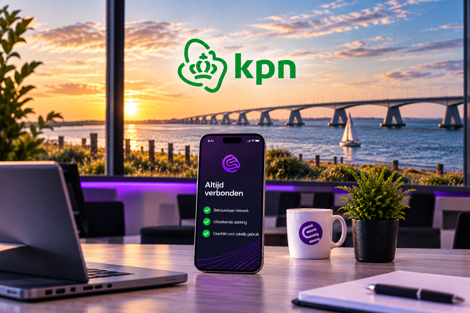KPN zakelijke mobiele telefonie - Zeelandbrug