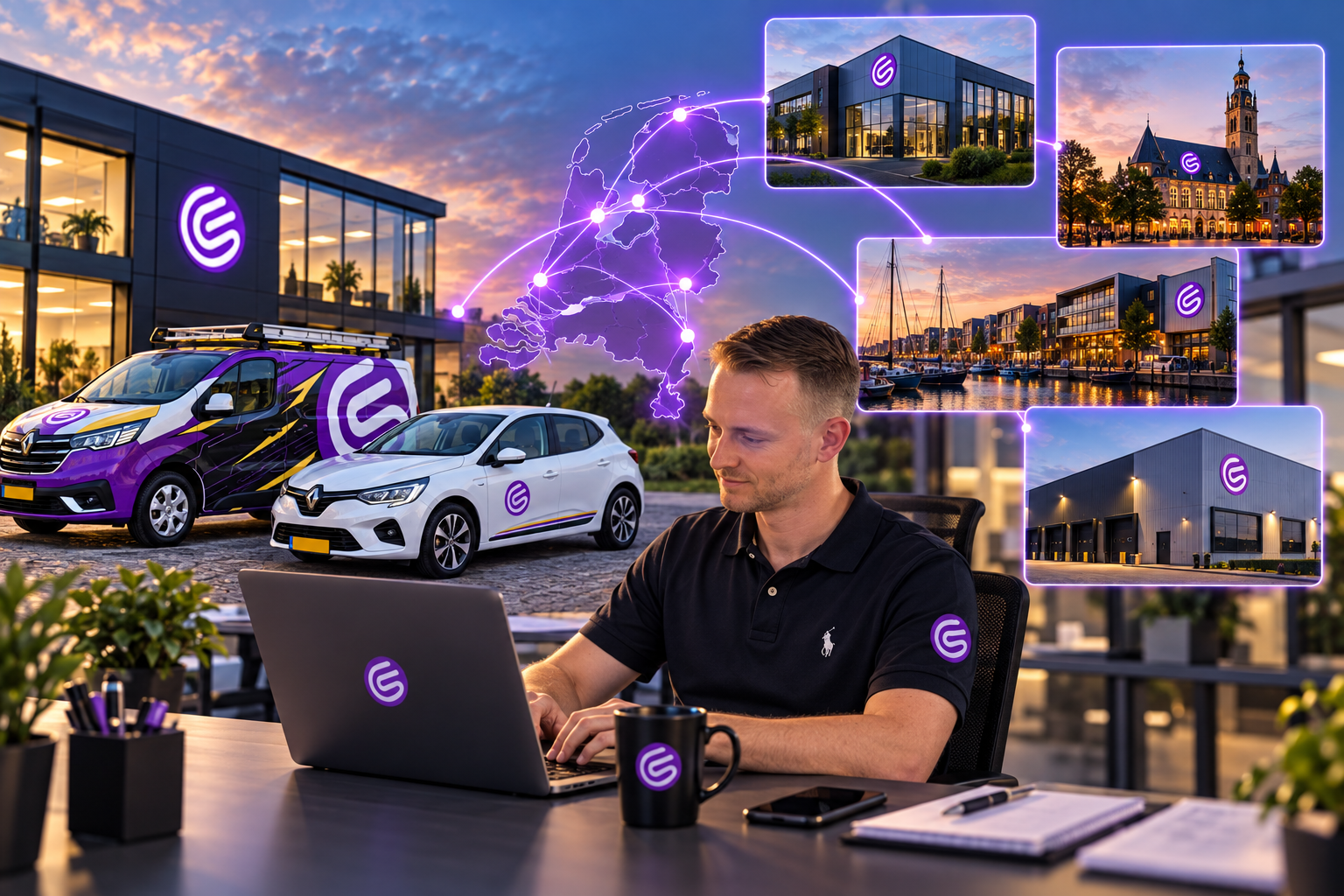 SD-WAN voor meerdere vestigingen
