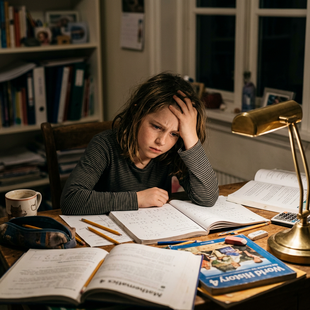 Why Does My Child Get Headaches During Homework?