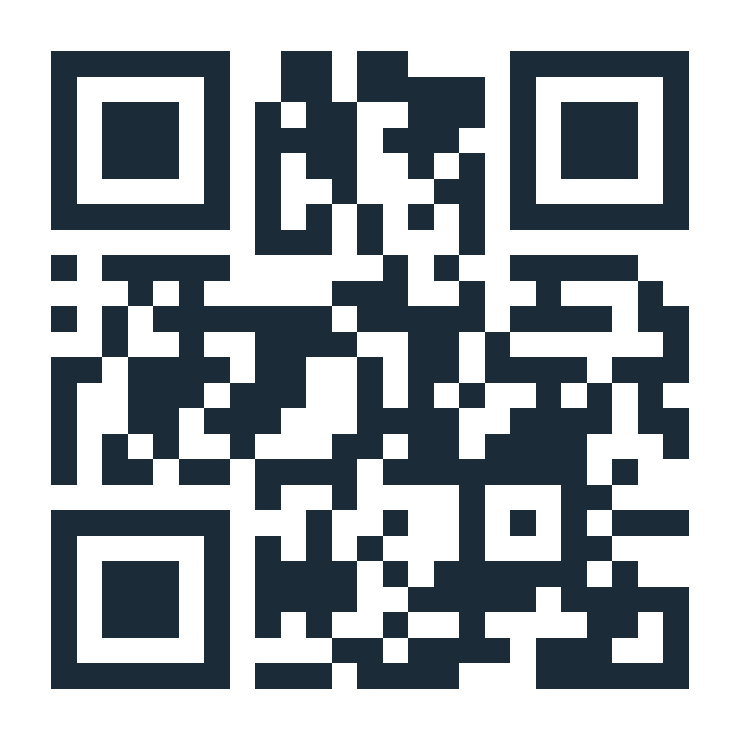 QR code for Dr. Hall's CV and Case List