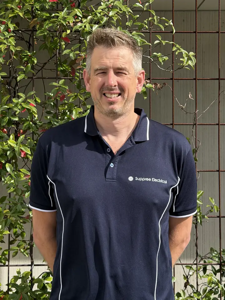 A member of the Suppree Electrical team
