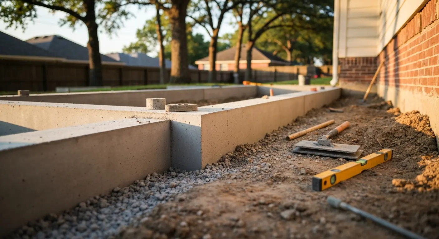 Concrete pier installation