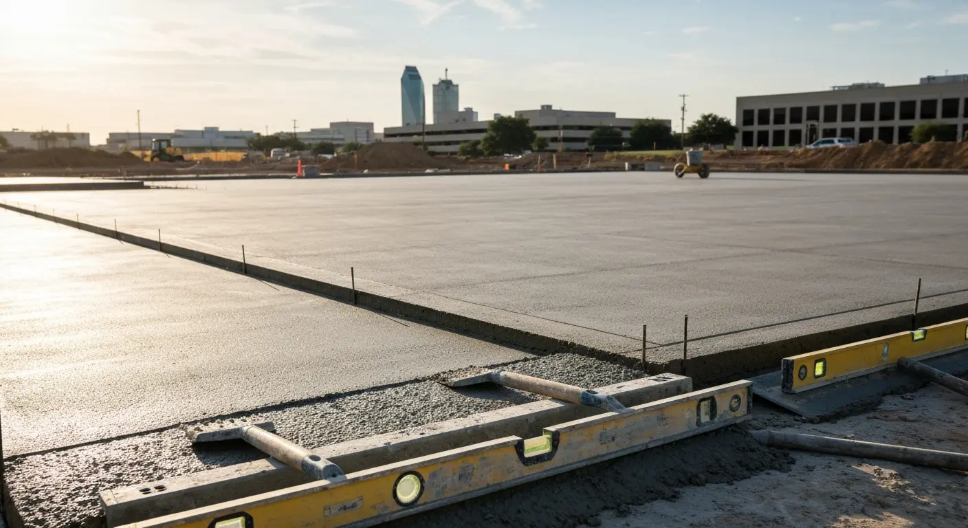 Commercial concrete project