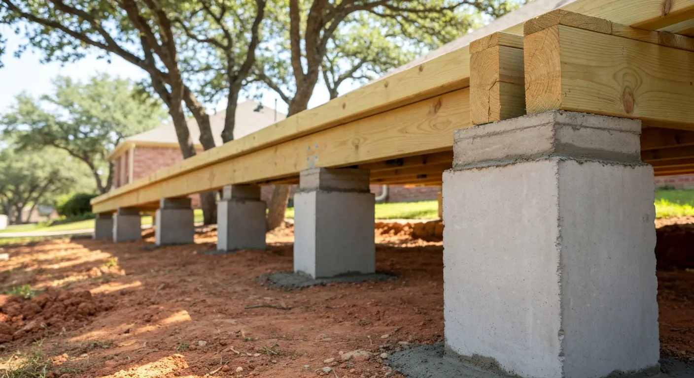 Concrete pier system