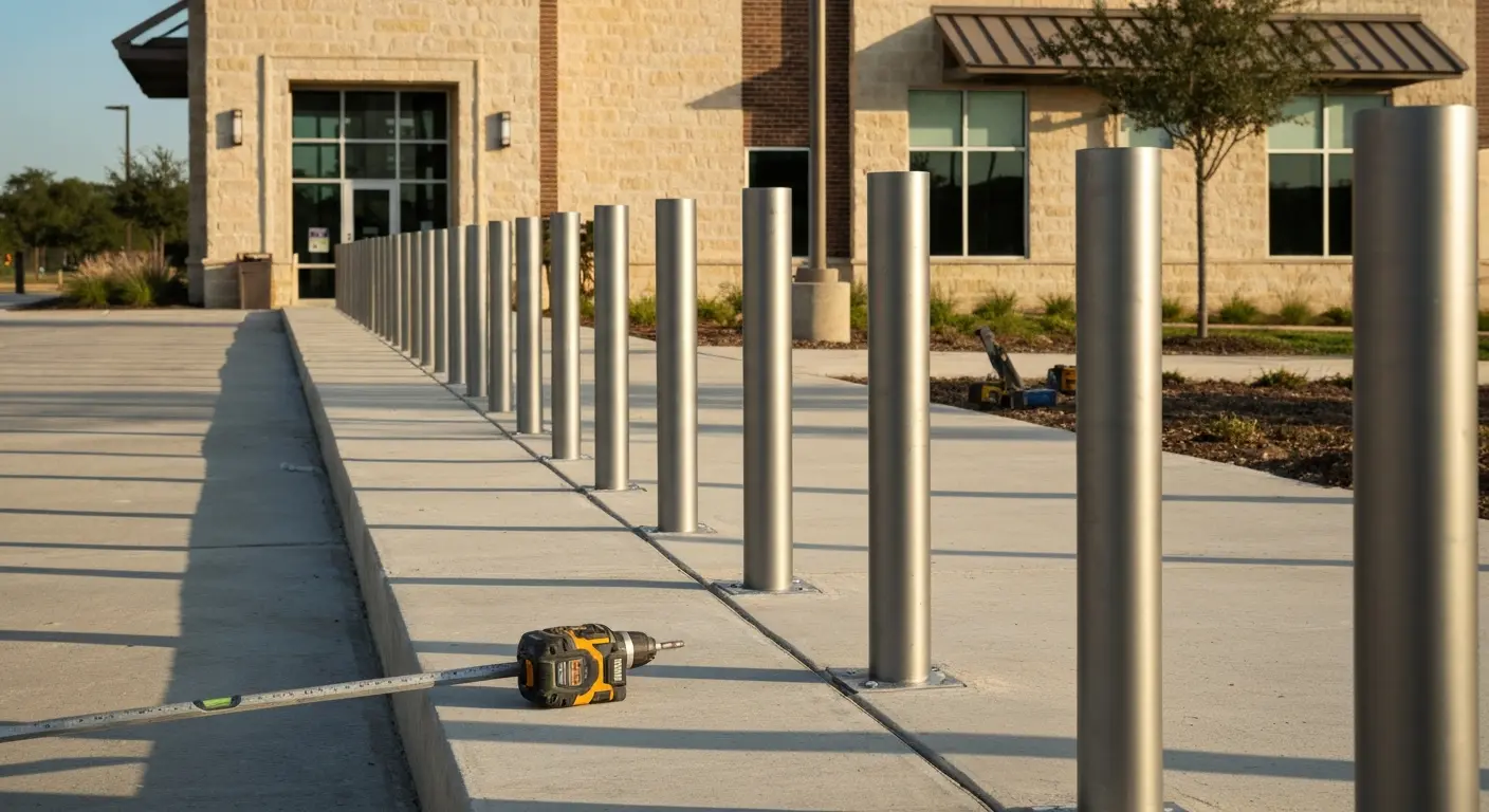 Bollard installation