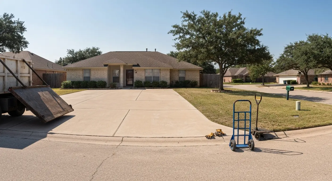 Property cleanout service