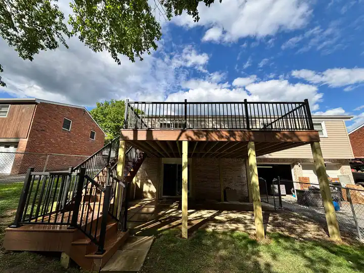 Hatteras Composite Deck project view