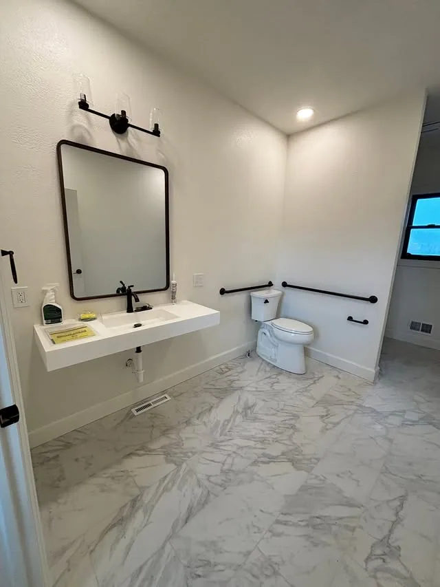 Keystone Estate ADA Bathroom project view