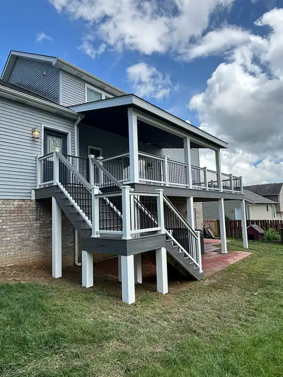 Trex Island Mist Deck project view