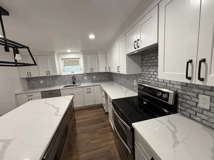 Modern Two-Tone Kitchen project view