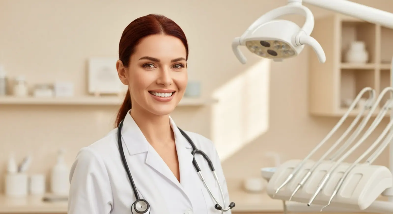 Confident woman with a bright white smile