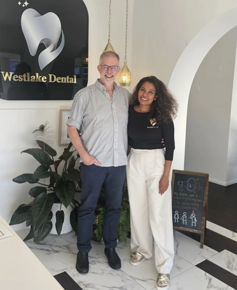 Dr Gilbert and Shaleen
