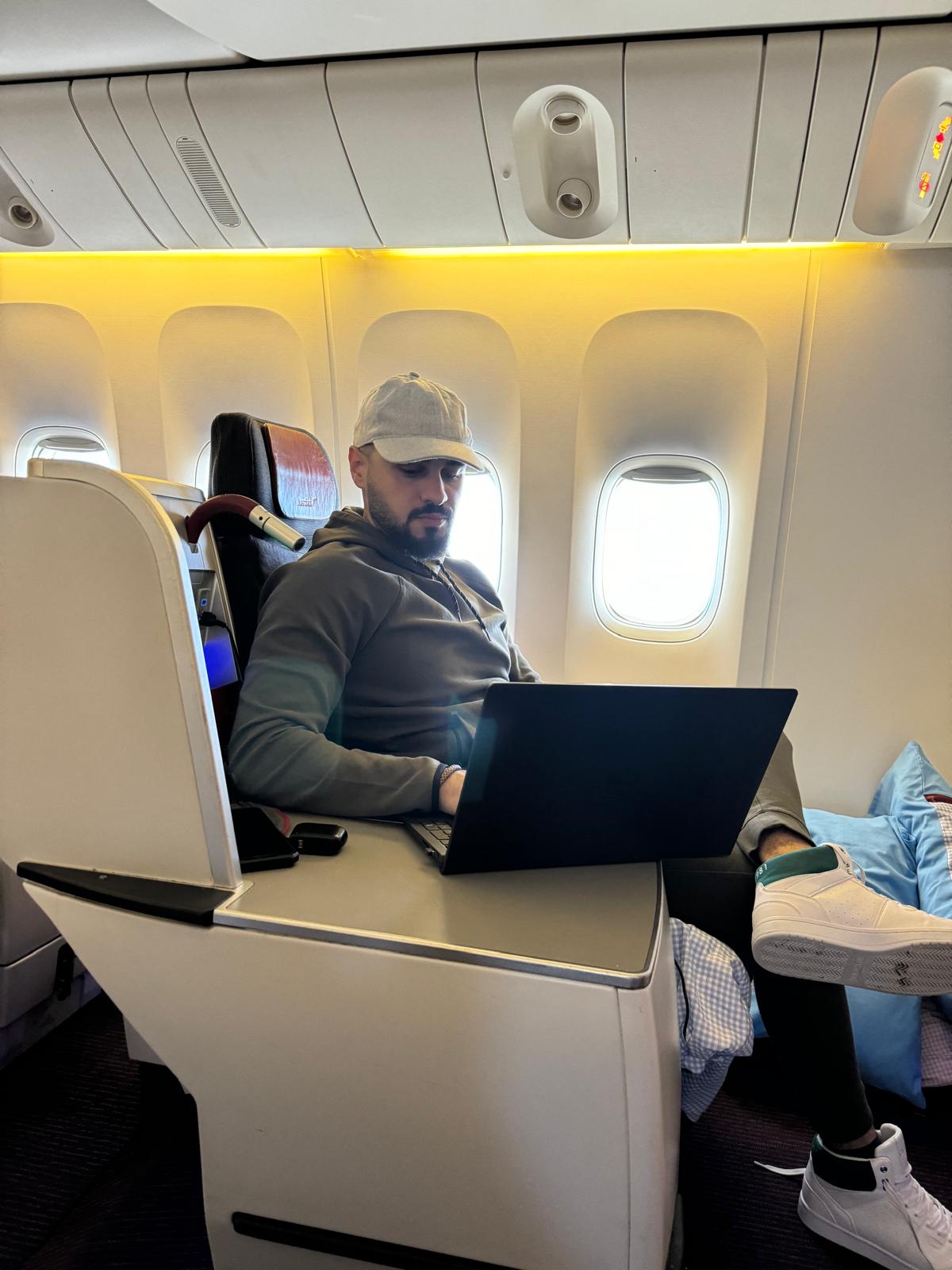 Sam Saleh — working in transit