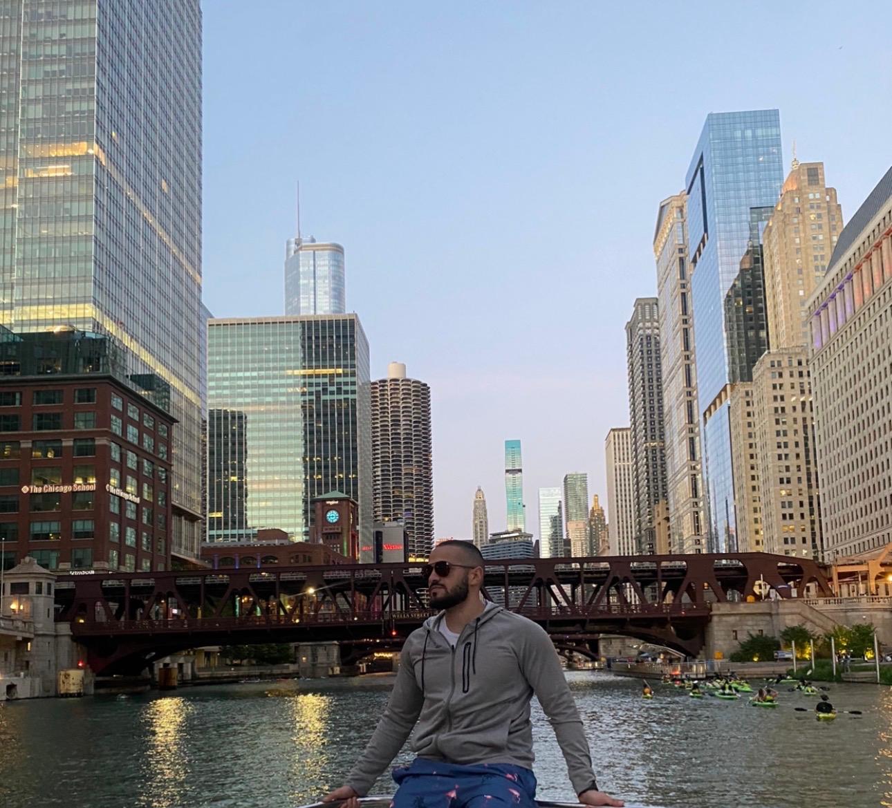 Sam Saleh — Chicago skyline