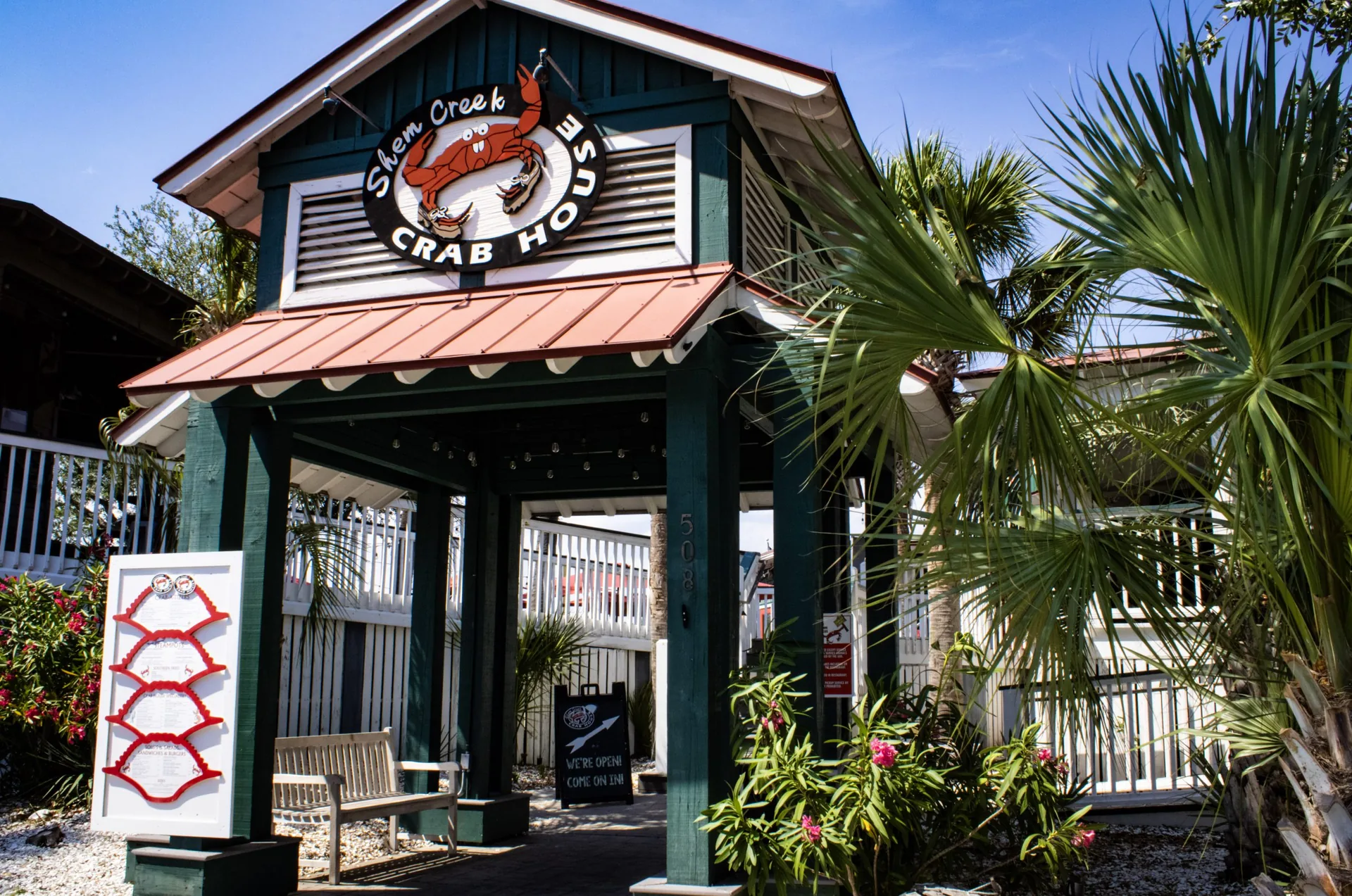 Shem Creek building exterior