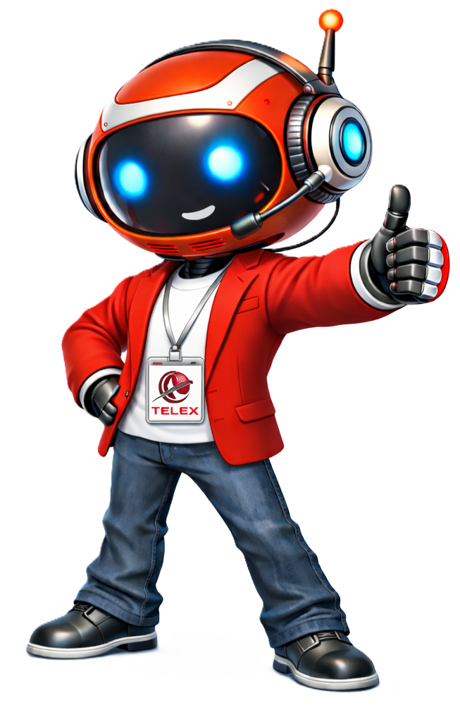 Telex support robot