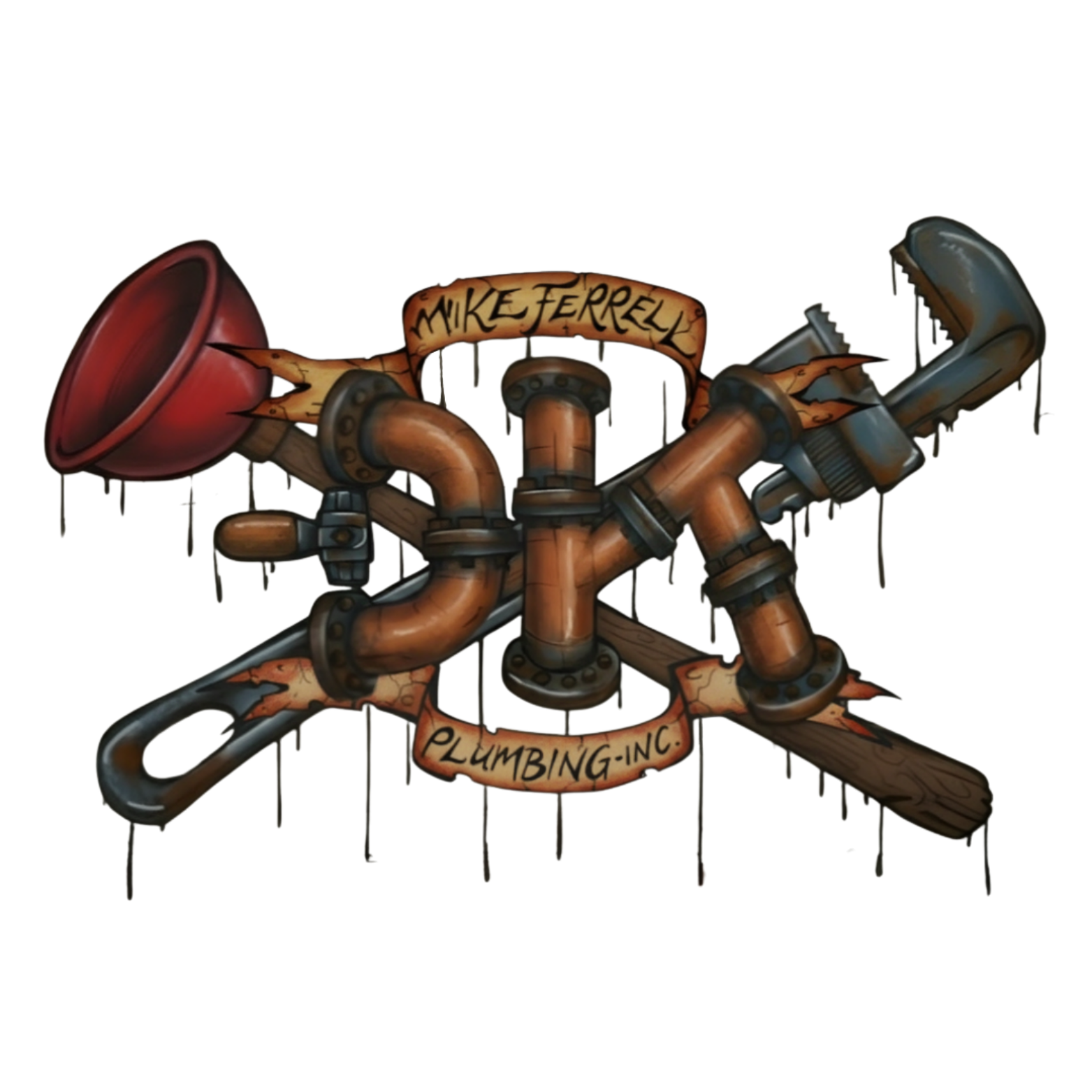 Mike Ferrell Plumbing Logo