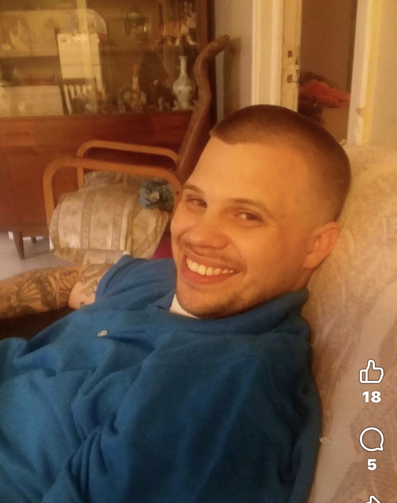 Austin James Wise smiling