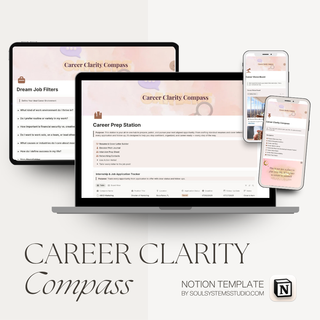 Career Clarity Compass preview