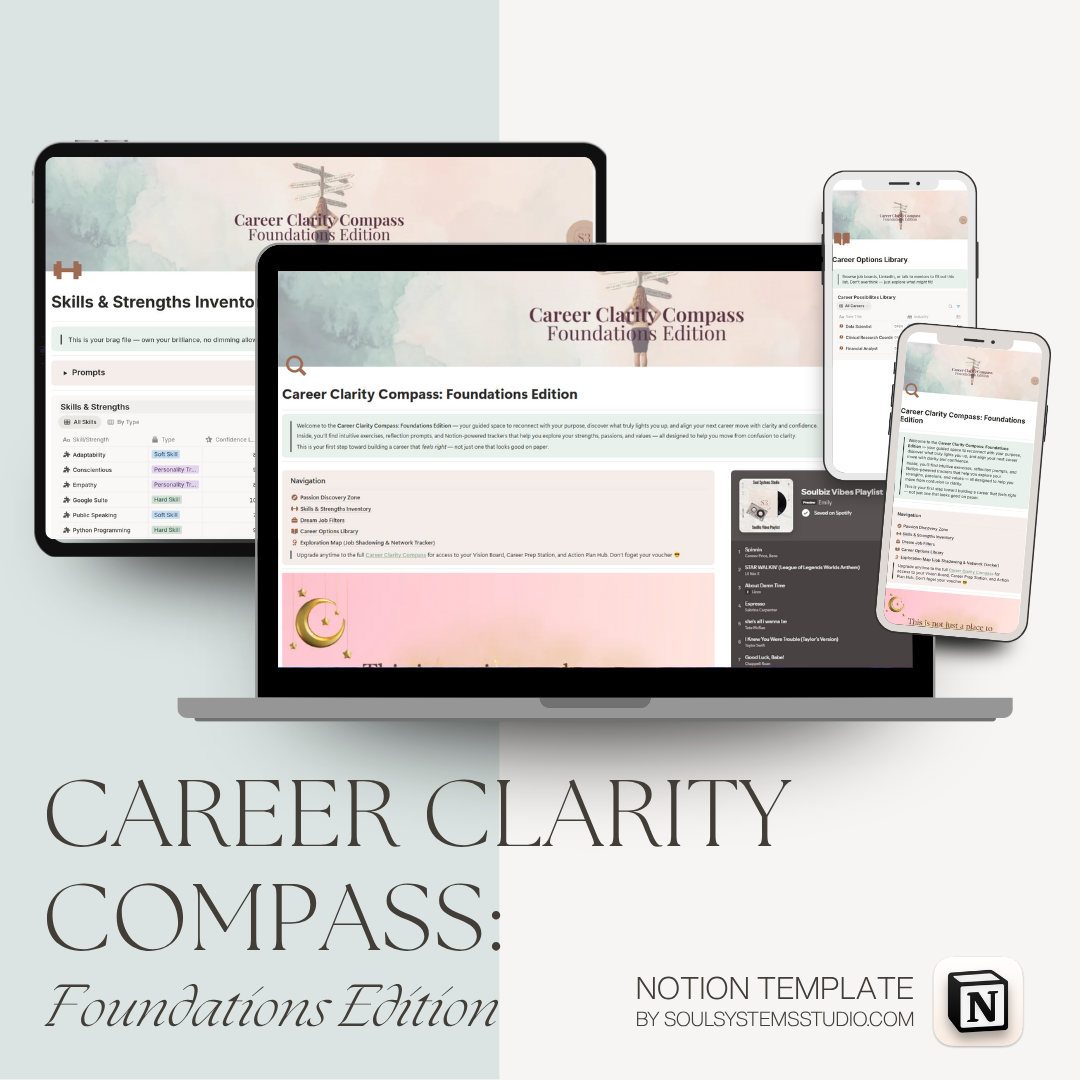 Career Clarity Compass Foundations preview