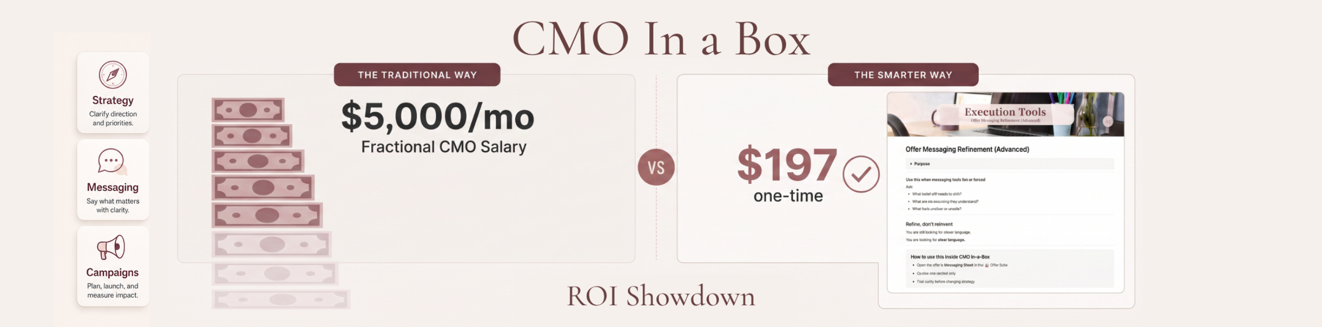 CMO in a Box Notion system preview