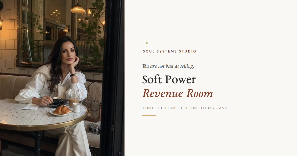 Soft Power Revenue Room preview