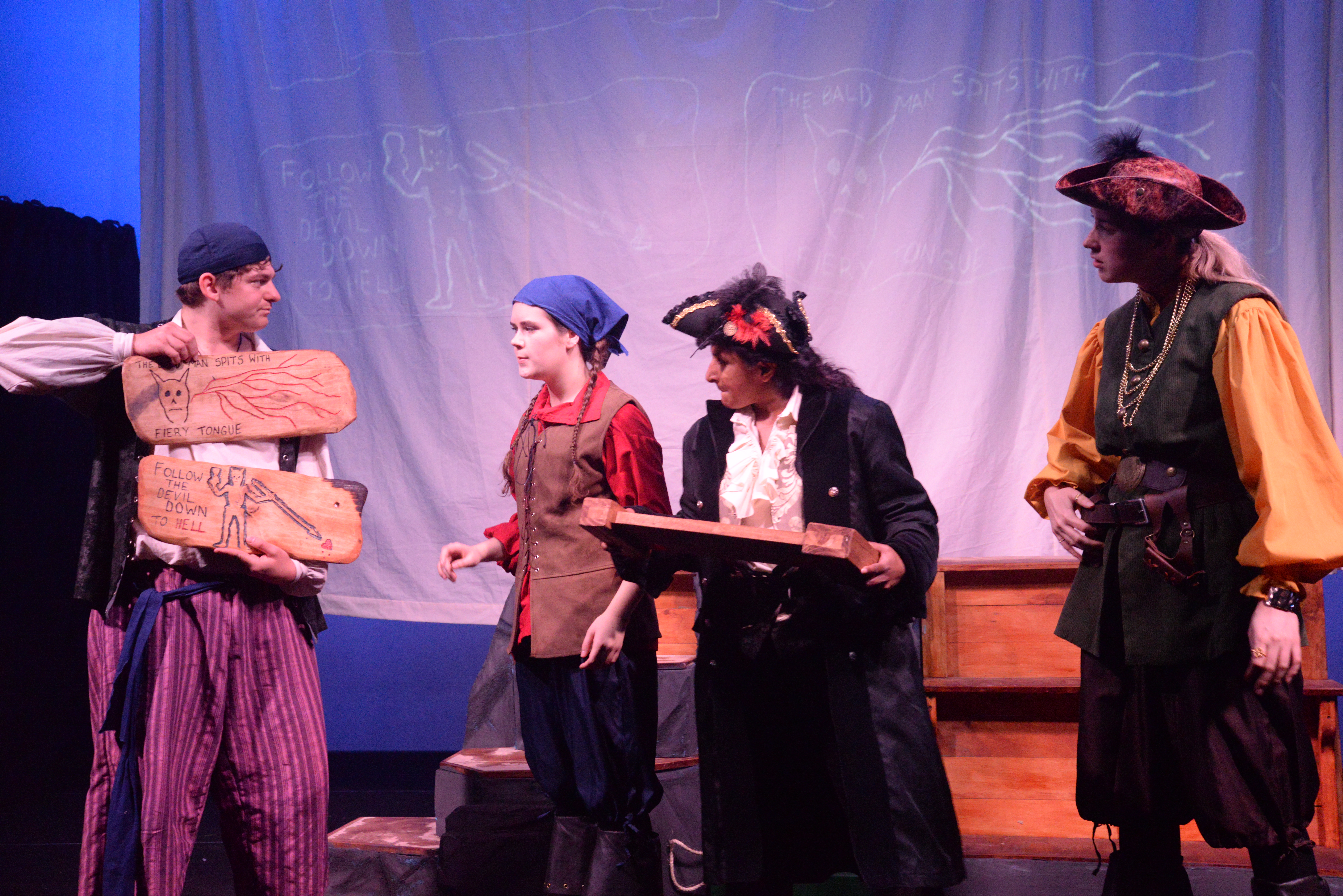 Scene from The Hunt for Blackbeard's Treasure
