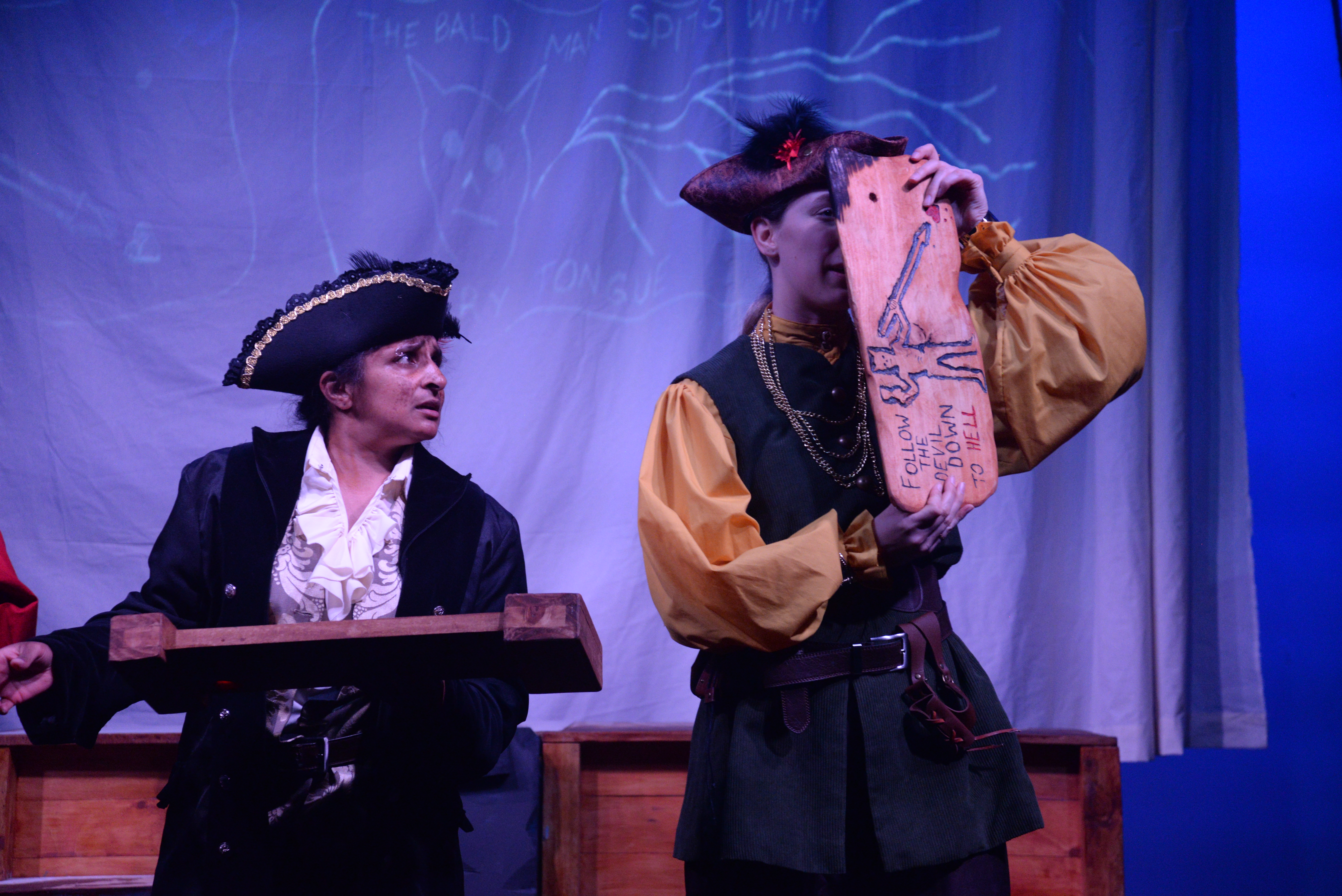 Scene from The Hunt for Blackbeard's Treasure