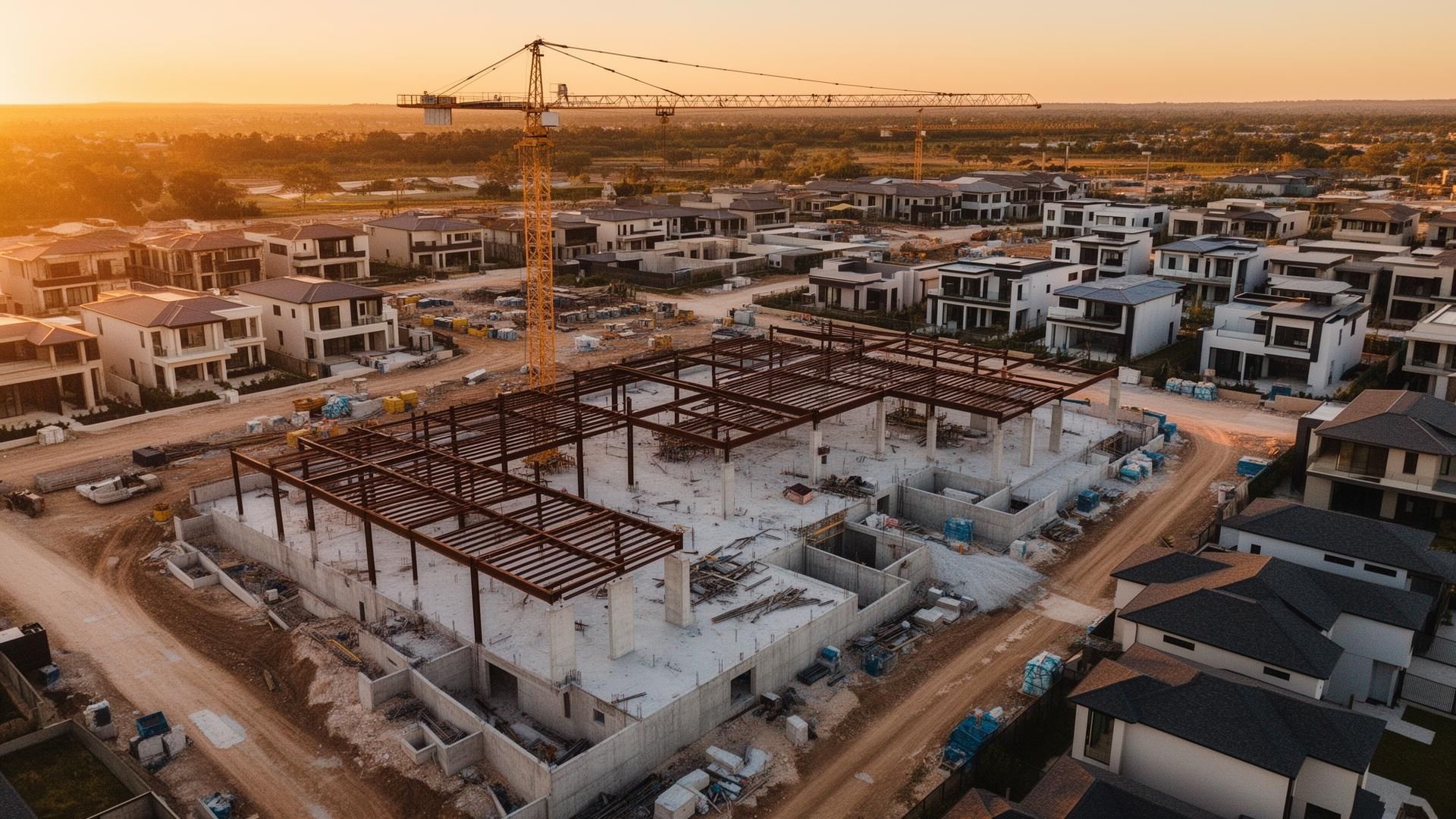 Rise Development construction site