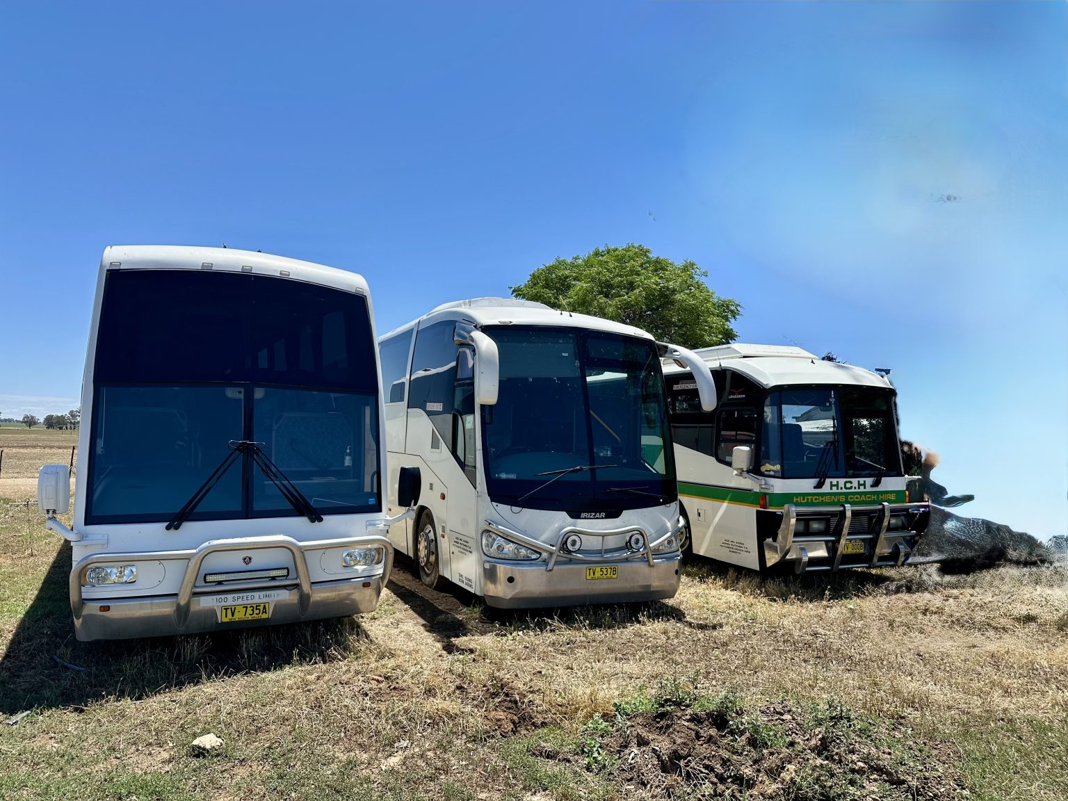 Hutchen's Coach Hire Fleet