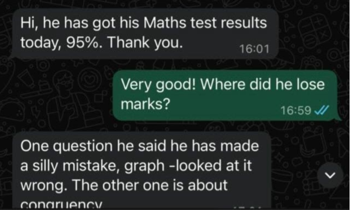 Parent Testimonial