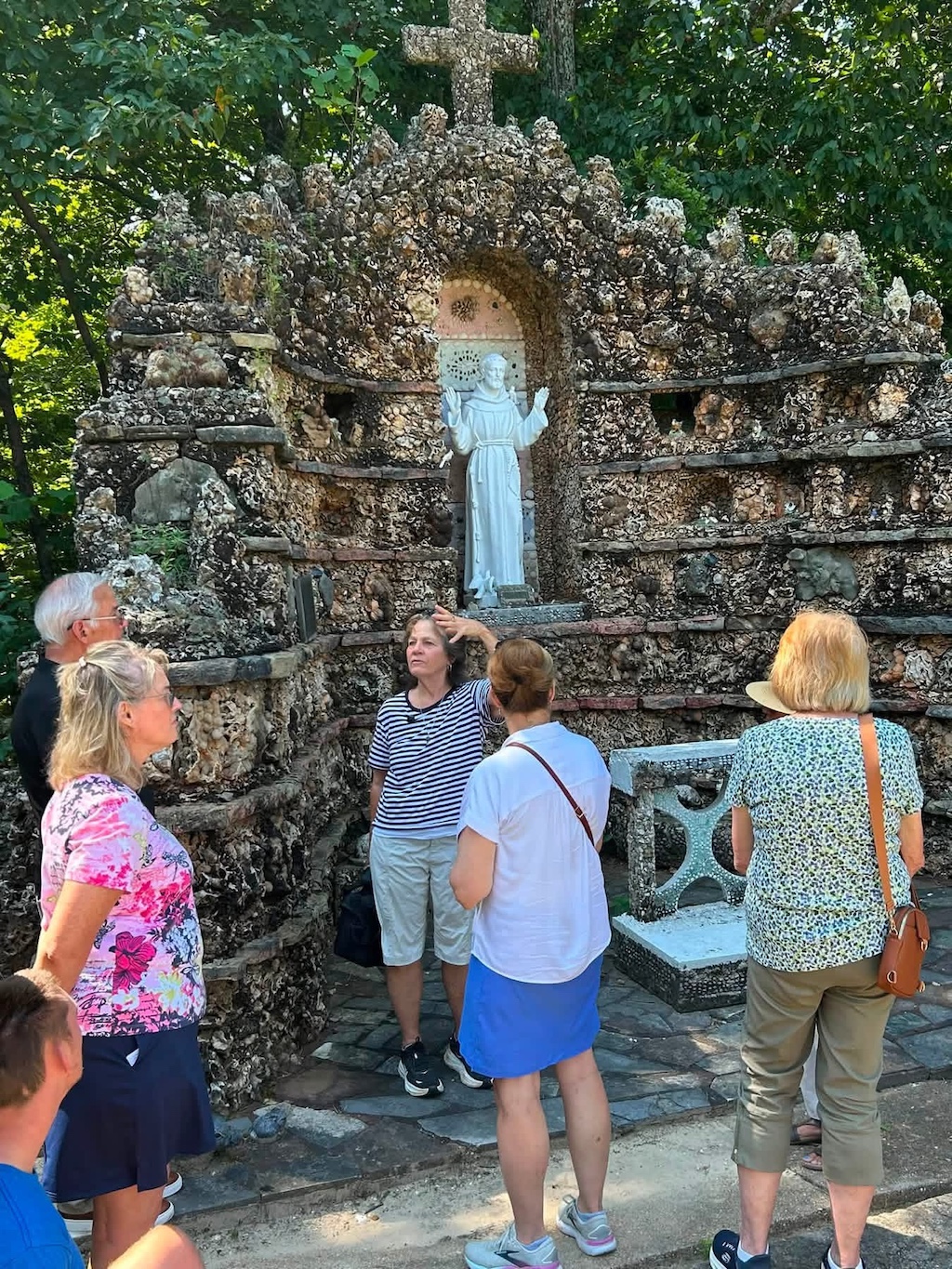 Jeanette leading tours