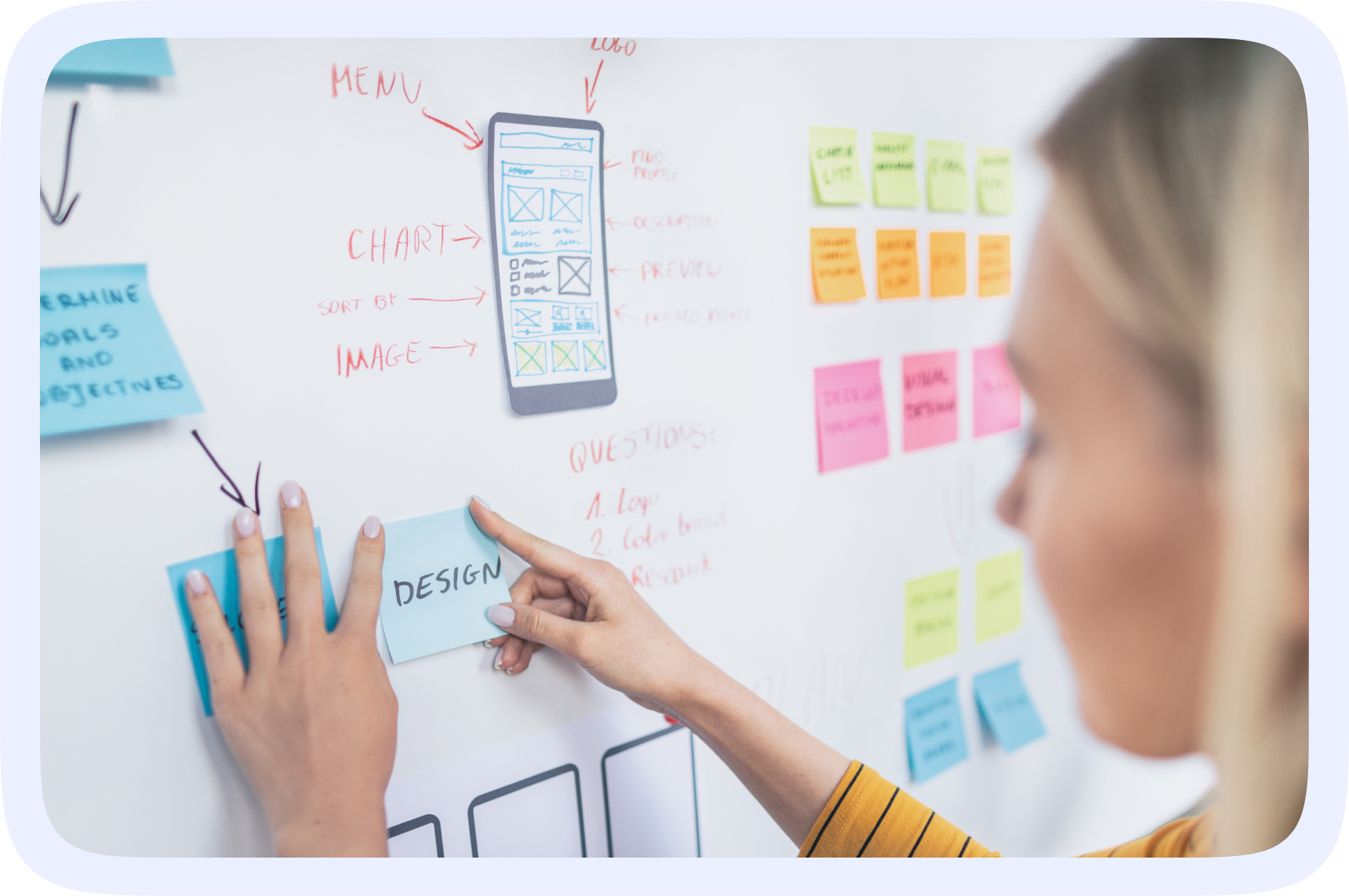 Learn how to organize ideas and present content with clarity