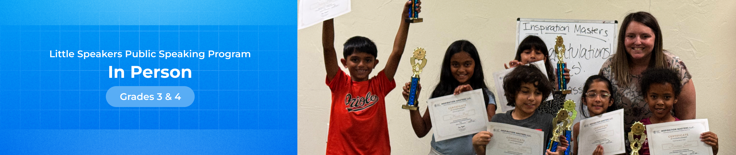Little Speakers Public Speaking Program