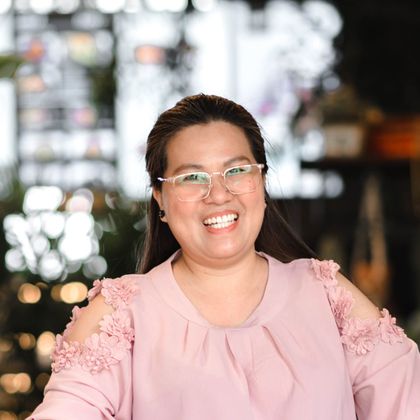 Jackie Cabrera smiling