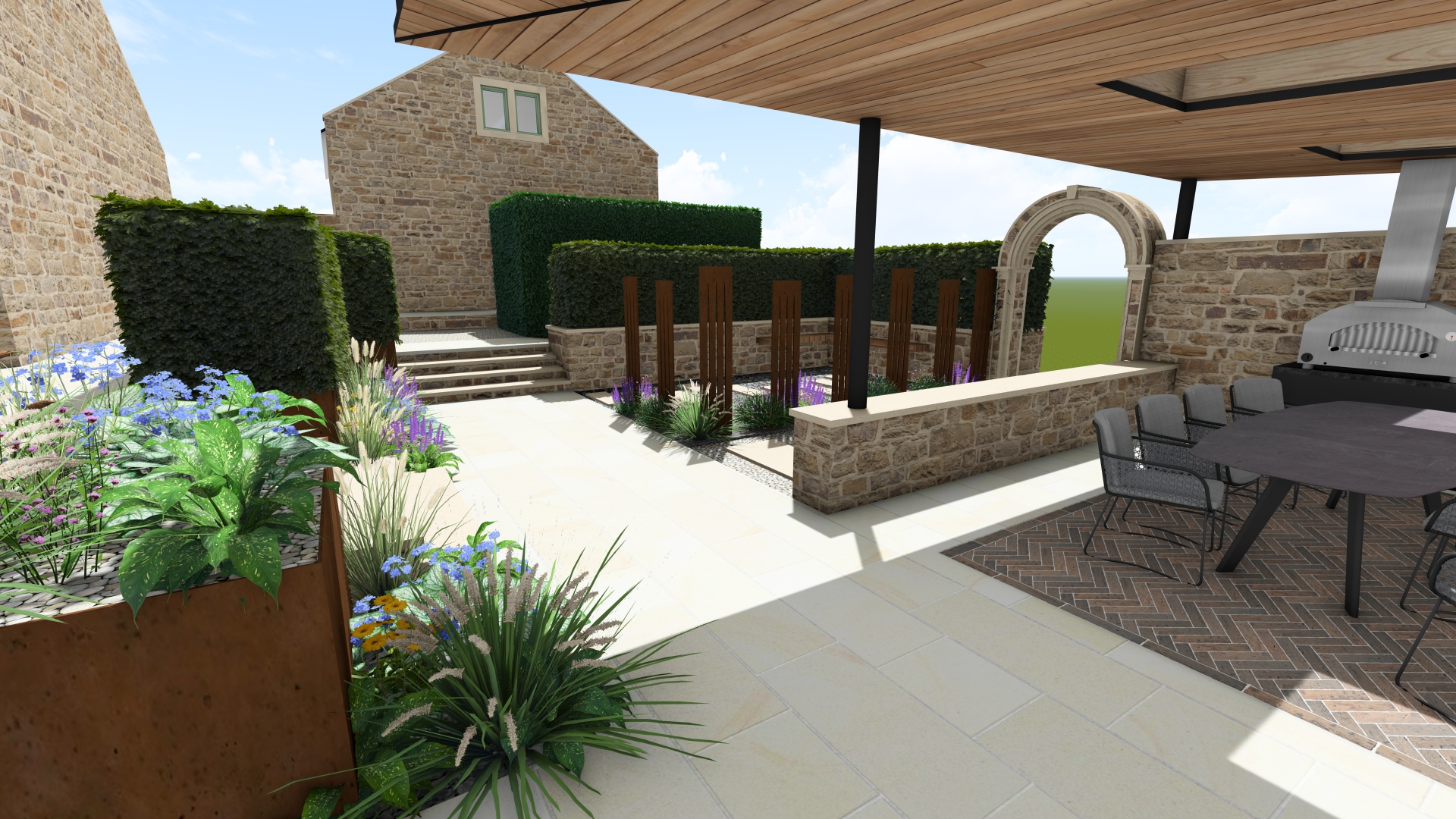 Timble garden