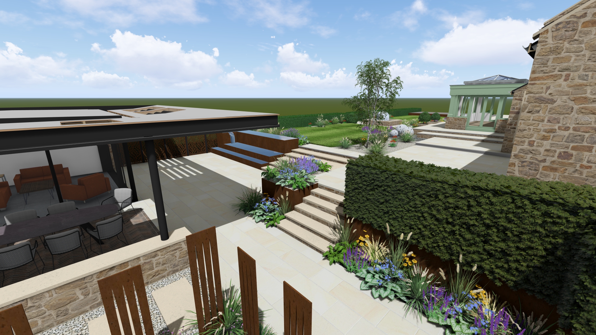 Timble garden
