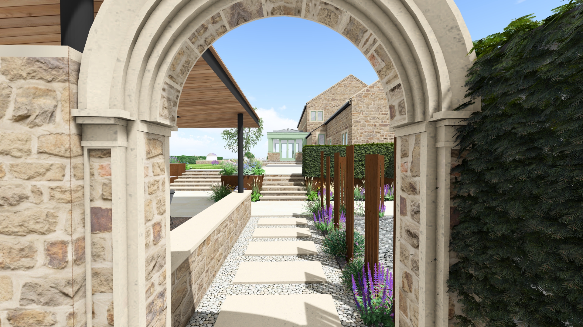 Timble garden