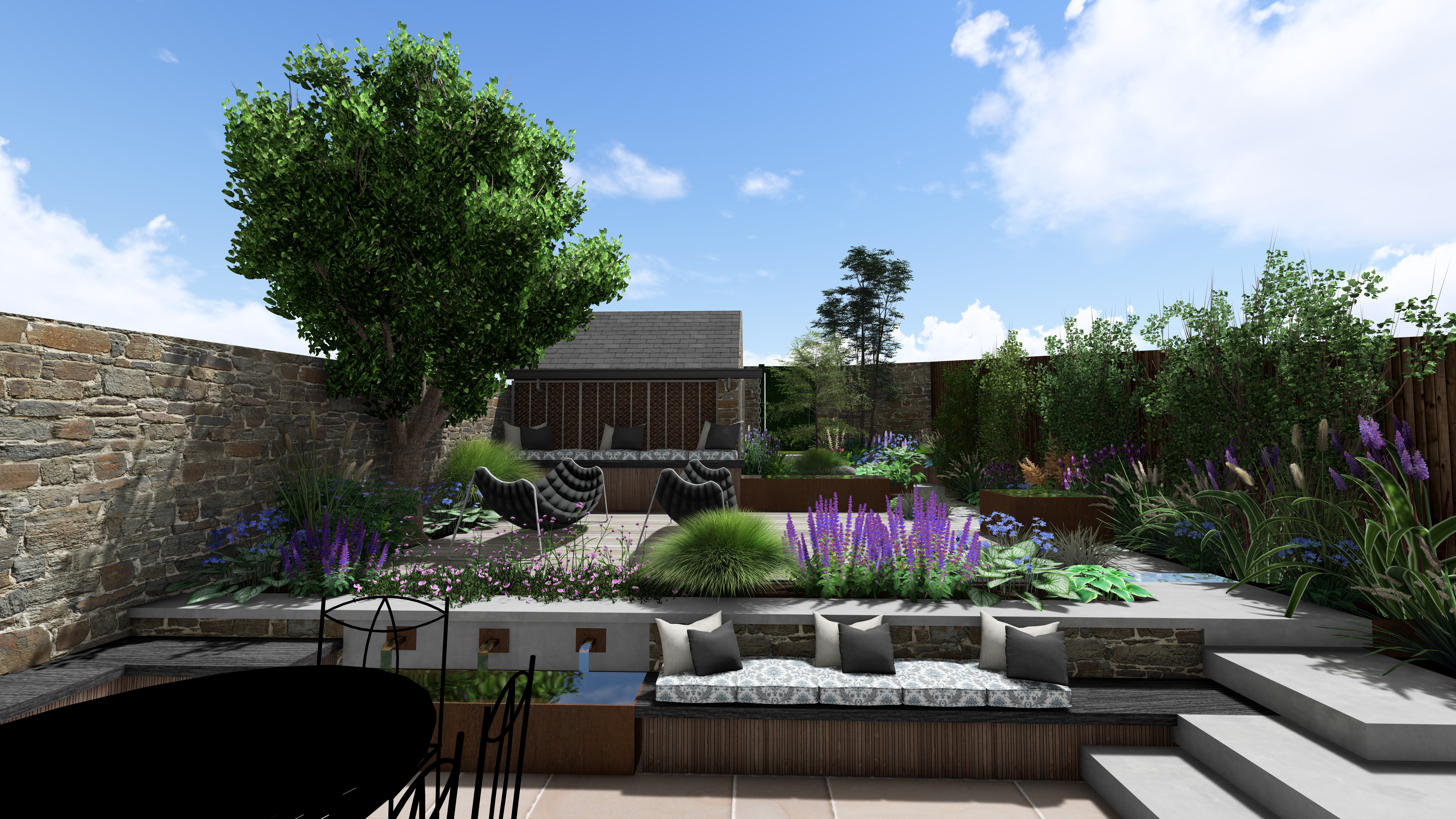 Skipton garden