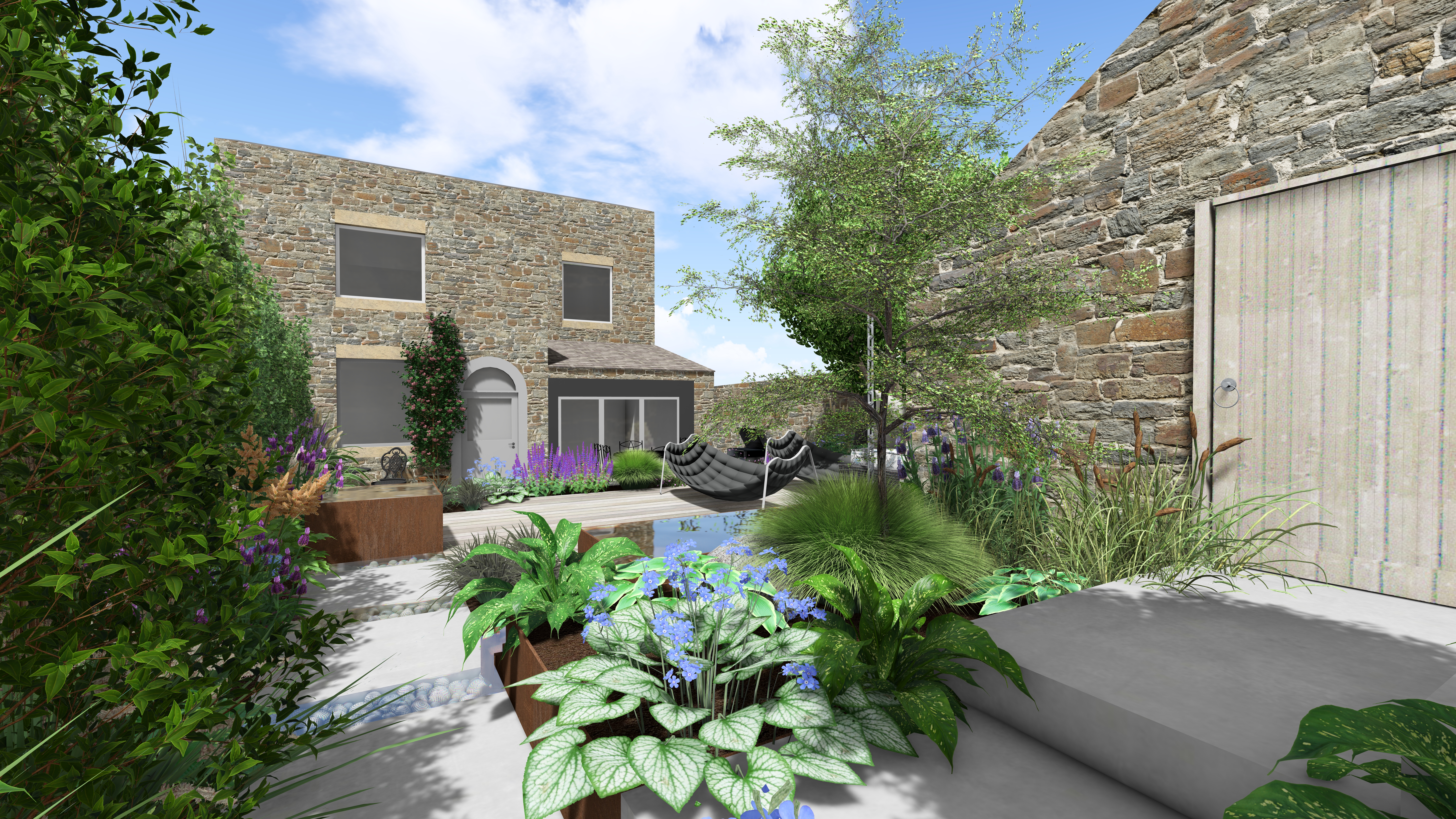 Skipton garden